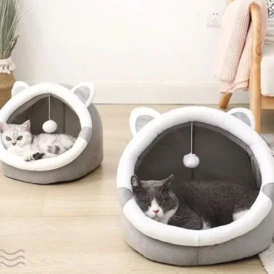 Panier pour chat confort ultra doux : l'indispensable pour votre félin. - Mondechat