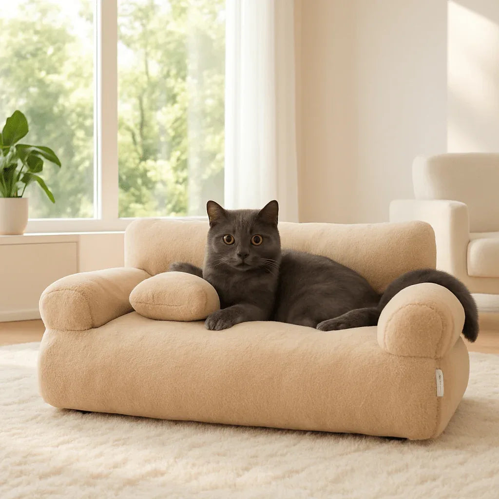 Panier pour chat confortable UltraConfort - Le bien - être de votre félin - Mondechat