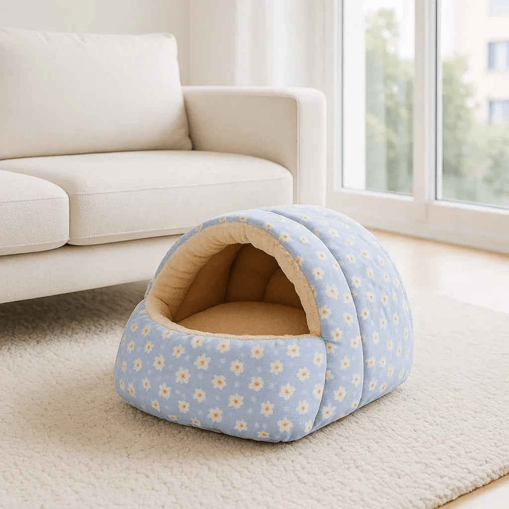 Panier pour chat élégant et confortable en design moderne - Mondechat