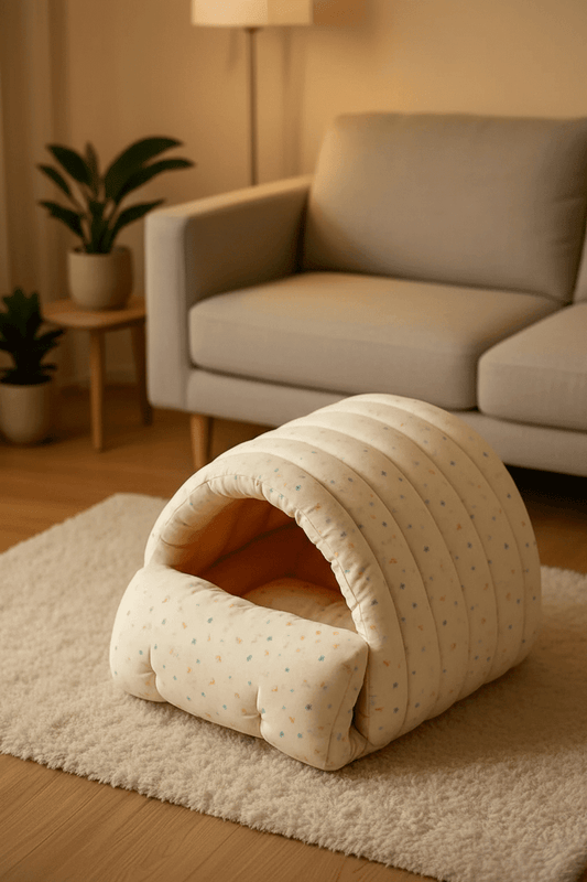 Panier pour chat élégant et confortable en design moderne - Mondechat
