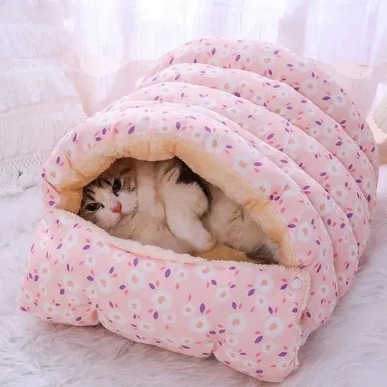 Panier pour chat élégant et confortable en design moderne - Mondechat