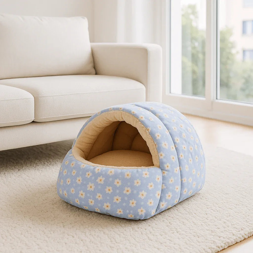 Panier pour chat élégant et confortable en design moderne - Mondechat