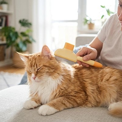 Peigne pour chat | Anti-Nœuds Douceur - Mondechat