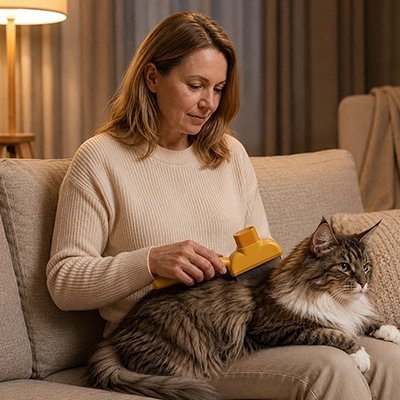 Peigne pour chat | Anti-Nœuds Douceur - Mondechat