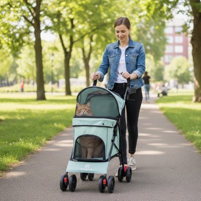 Poussette pour chat | Confort Mobilité - Mondechat