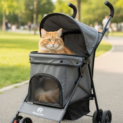 Poussette pour chat | Transport Confort - Mondechat