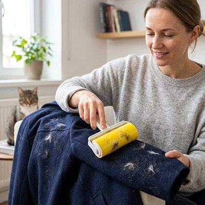 Rouleau Anti Poil | Réutilisable & Lavable - Mondechat