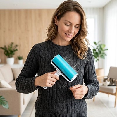 Rouleau Anti Poil | Réutilisable & Lavable - Mondechat
