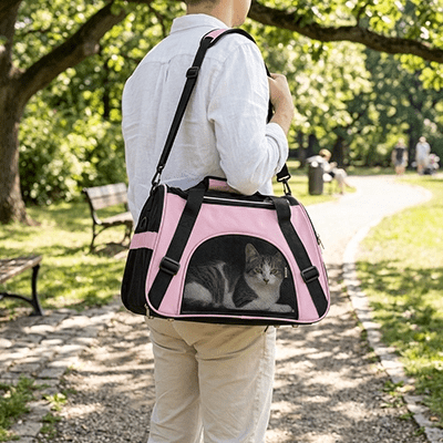 Sac de transport Chat | Confortable et Sécurisé - Mondechat
