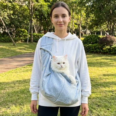 Sac de transport Chat | Écharpe Bandoulière - Mondechat - Mondechat