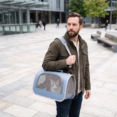 Sac de Transport Chat | Ventilé & Léger - Mondechat
