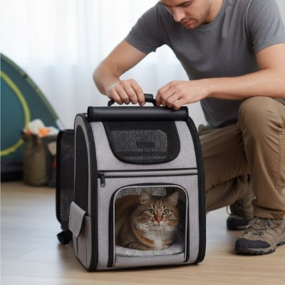 Sac de transport pour chat | ComfyTravel - Mondechat
