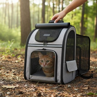 Sac de transport pour chat | ComfyTravel - Mondechat