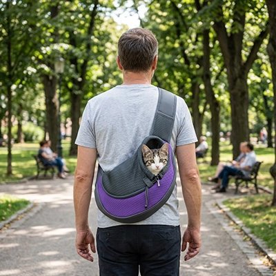 Sac de transport pour Chat | Confort et Sécurité - Mondechat