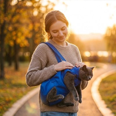 Sac de transport pour Chat | Confortable et Sécurisé - Mondechat