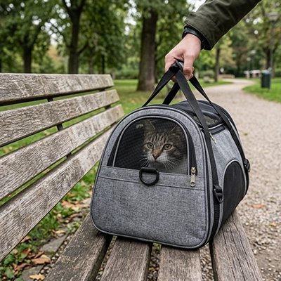 Sac transport Chat | Confort Sécurisé & Ventilation Optimale - Mondechat - Mondechat