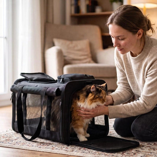 Sac Transport Chat | Mesh Respirant Pliable 3 Coloris - Mondechat