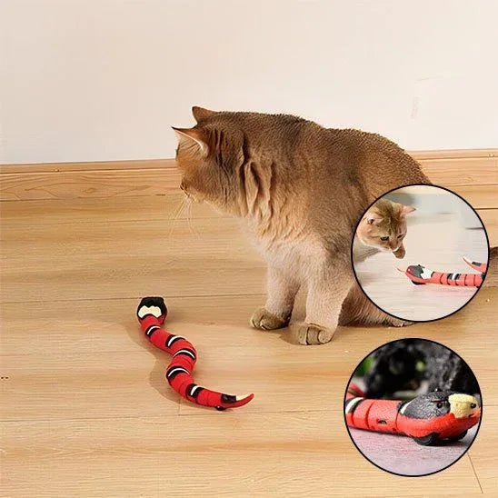 Serpent Interactif pour Chat | Jouet Stimulant et Amusant - Mondechat