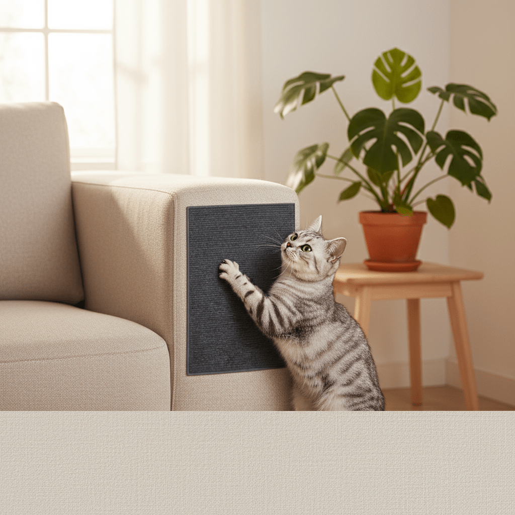 Tapis Griffoir Auto-Adhésif | ScratchGuard - Mondechat - Mondechat