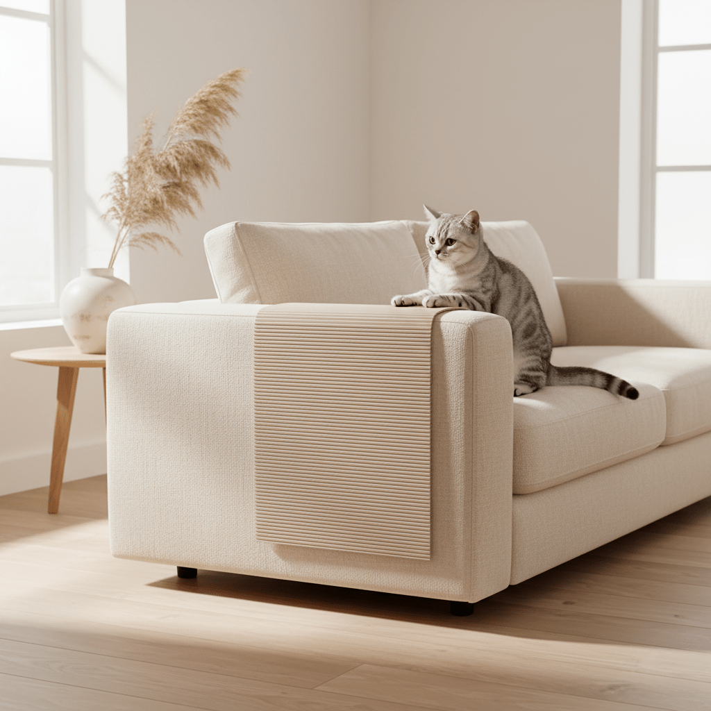 Tapis Griffoir Auto-Adhésif | ScratchGuard - Mondechat - Mondechat