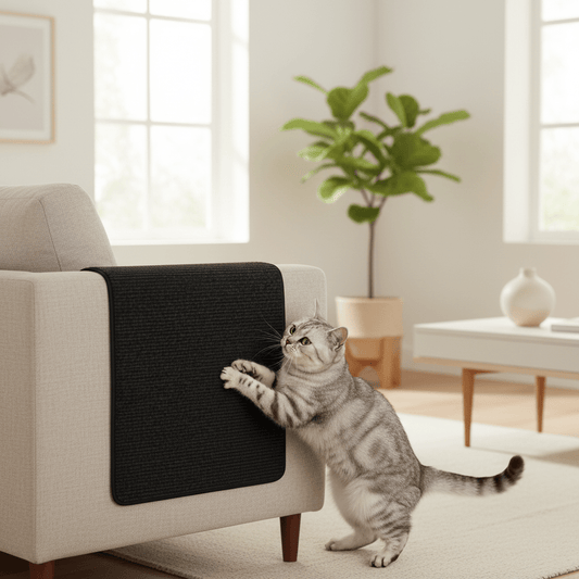 Tapis Griffoir Auto-Adhésif | ScratchGuard - Mondechat - Mondechat