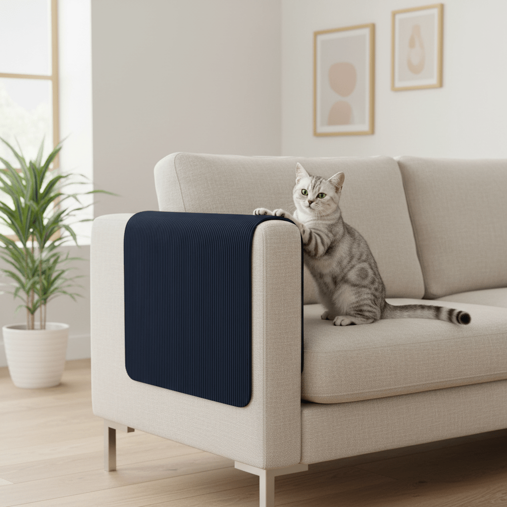 Tapis Griffoir Auto-Adhésif | ScratchGuard - Mondechat - Mondechat