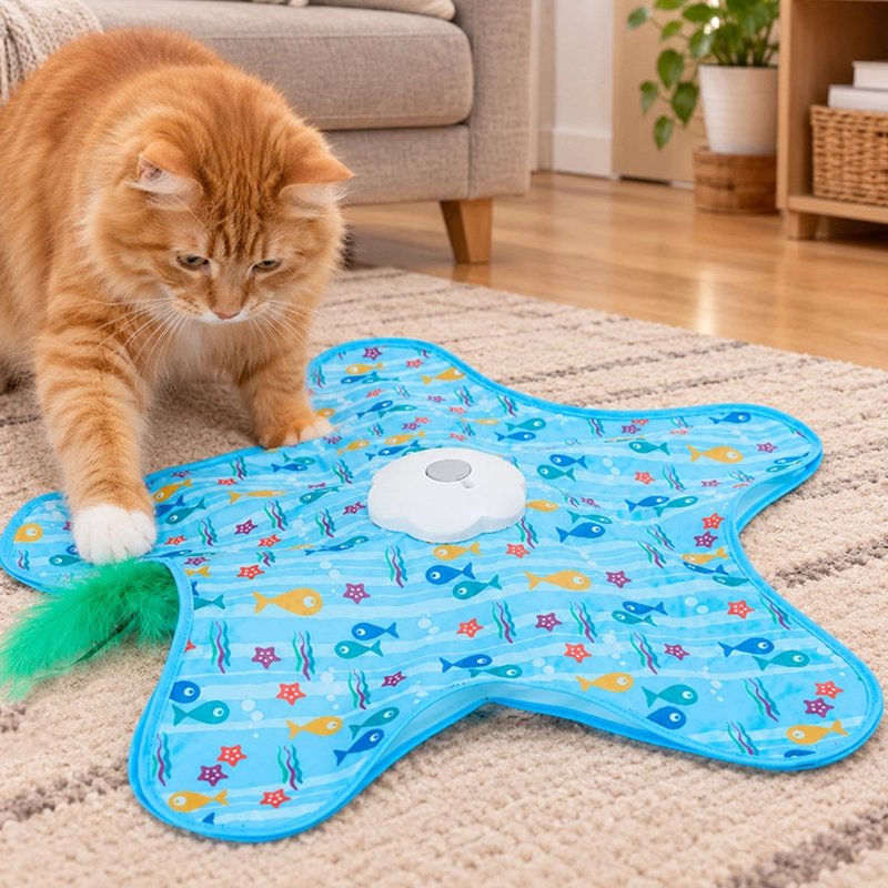 Tapis interactif chat