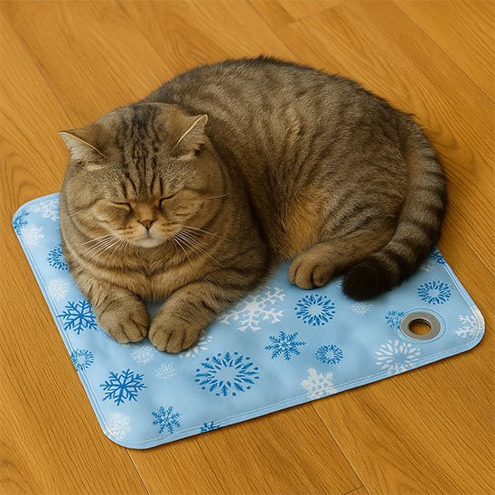 Tapis rafraichissant Chat