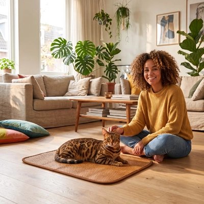 Tapis rafraichissant Chat
