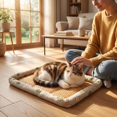 Tapis rafraichissant Chat