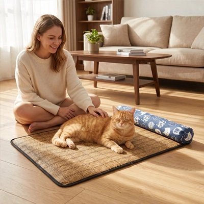 Tapis rafraichissant Chat