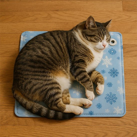 Tapis rafraichissant Chat