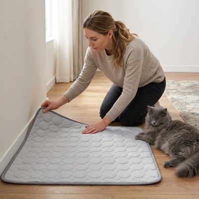 Tapis rafraichissant Chat