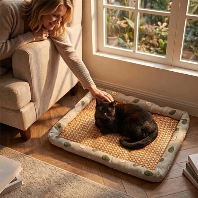 Tapis rafraichissant Chat