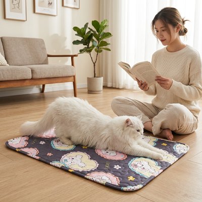 Tapis rafraichissant Chat