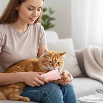 Tondeuse Chat | Silencieuse & Douce SilkCut - Mondechat