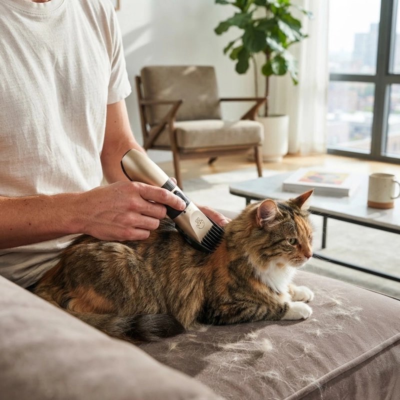 Tondeuse chat