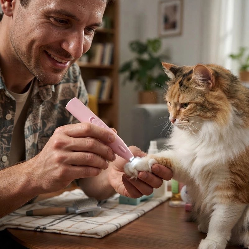 Tondeuse chat