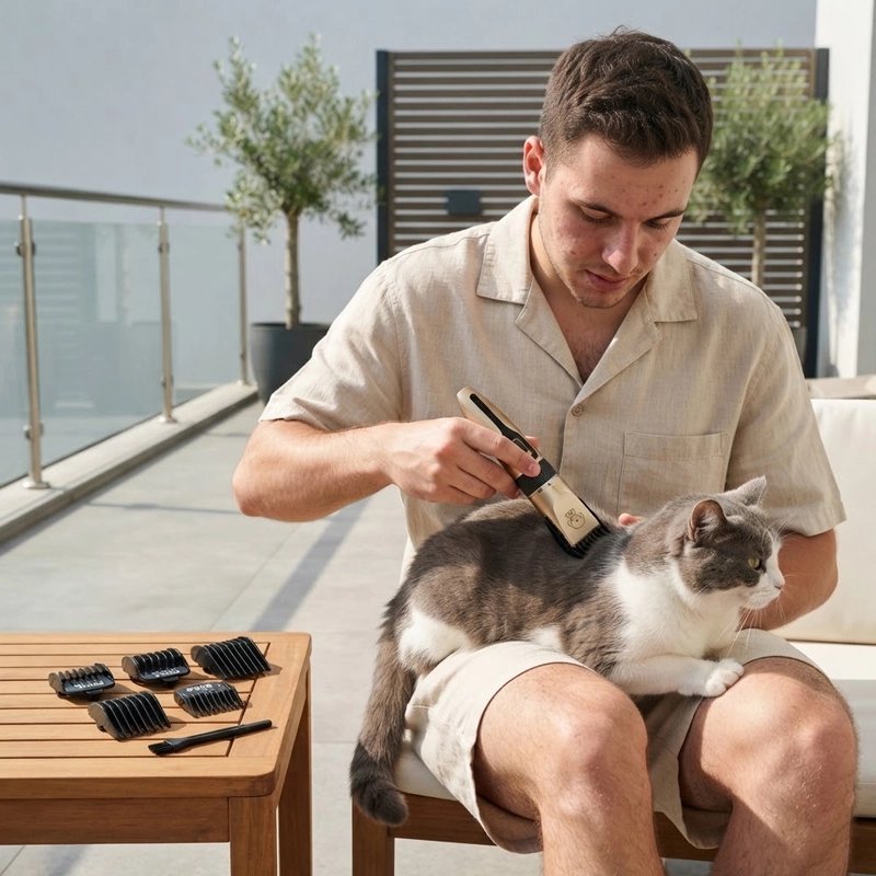 Tondeuse chat