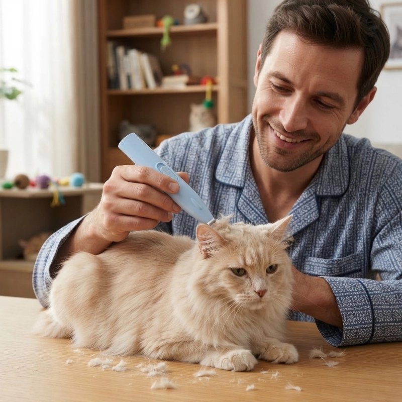 Tondeuse chat