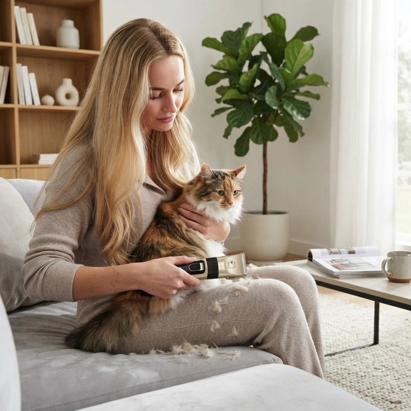 Tondeuse chat