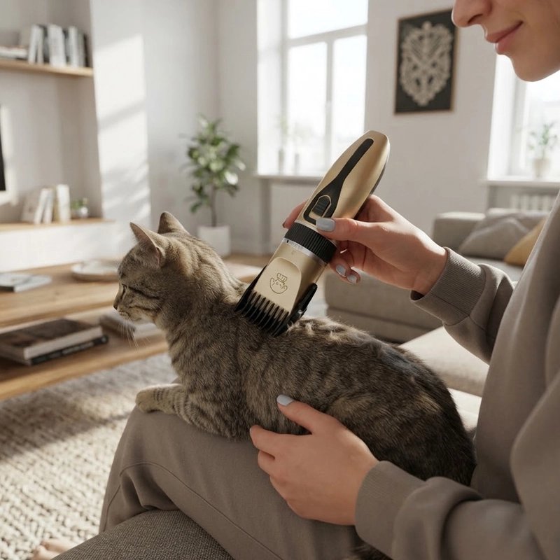 Tondeuse chat