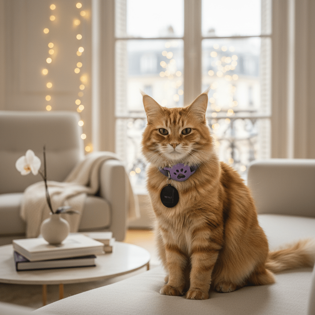 Traqueur Chat Android | MiLi FindTag - Mondechat - Mondechat