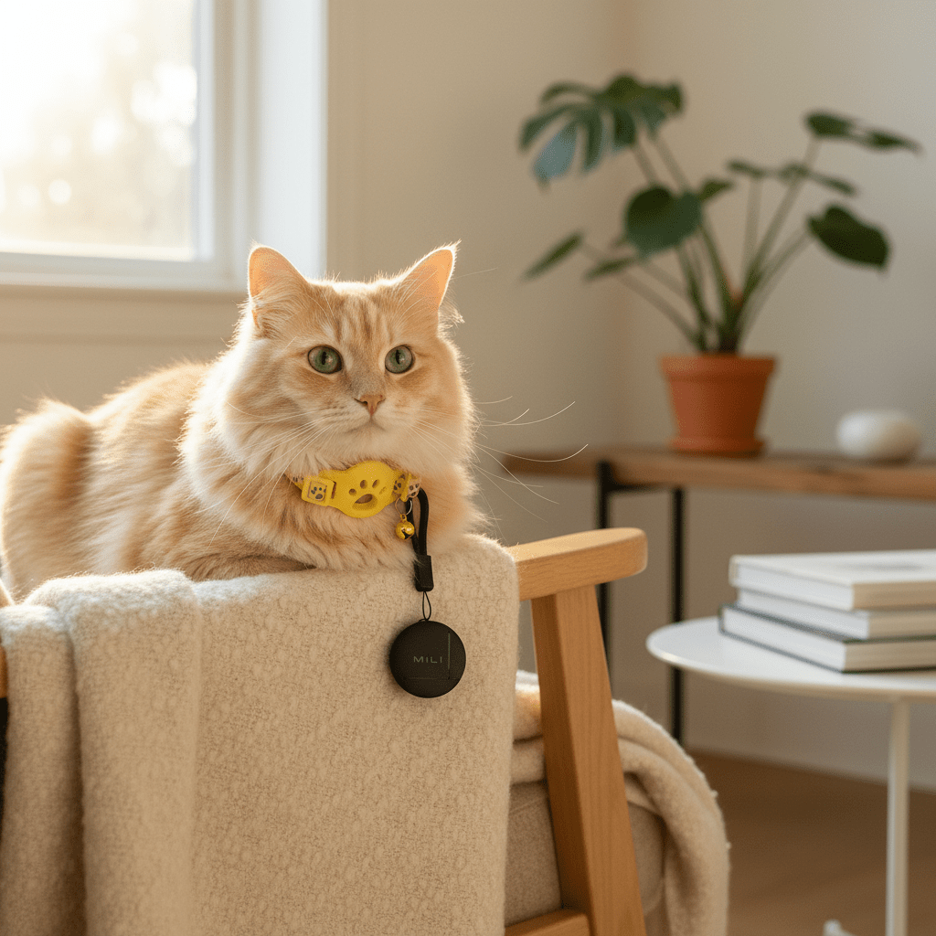 Traqueur Chat Android | MiLi FindTag - Mondechat - Mondechat