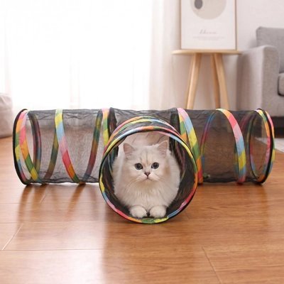 Tunnel Chat | Labyrinthe Modulable & Stimulant - Mondechat