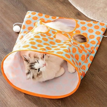 Tunnel d'Aventure pour Chat | Stimulation et Exploration