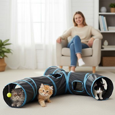 Tunnel pour Chat | Cozy Retreat - Mondechat