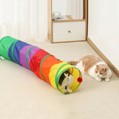 Tunnel pour chat | Pliable - Mondechat