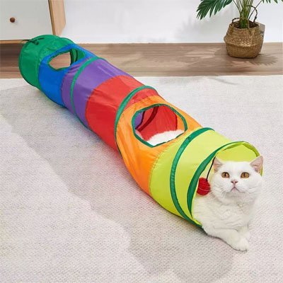 Tunnel pour chat | Pliable - Mondechat