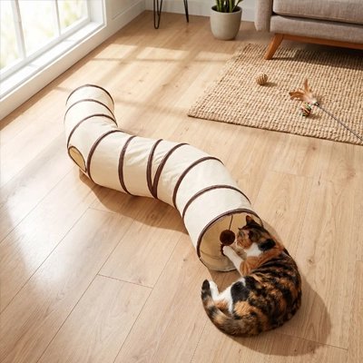 Tunnel pour Chat | Pliable Confort - Mondechat
